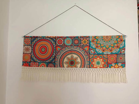 Bohemian wall hanging